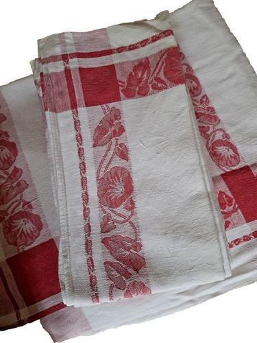 Nappe serviettes vintage - nappe, et