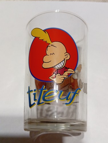 Verre moutarde titeuf - moutarde,