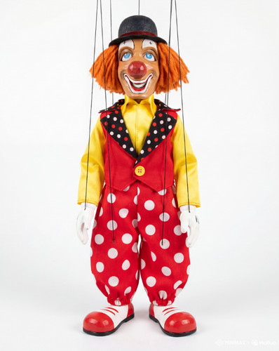 Clown marionnette art - marionnette, d'art