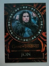 GAME OF THRONES - The Iron Anniversary Series 1 - L4 Jon Snow Laser Cut Card