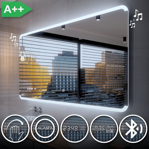 Miroir salle bain lumineux - miroir, de