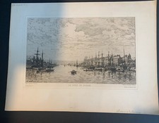 GRAVURE/EAU FORTE.ROUEN.LE