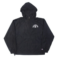 Veste Anorak À Capuche Noire