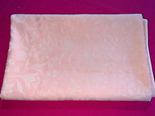 Tissu ancien toile à matelas métis damassée rose larg 170 cm x H 104 cm  C706
