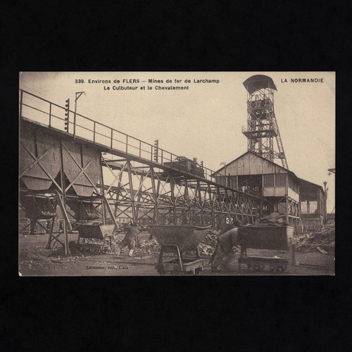 Cpa environs flers mines - -,