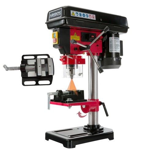 Arebos perceuse colonne 500 - perceuse,