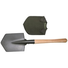 Pelle À Main Avec Manche En Bois BW Pelle Militaire Outils De Jardin Sac