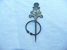 fibule ancienne parure pendentif berbère en argent marocain