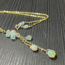 collier en opales d'Ethiopie