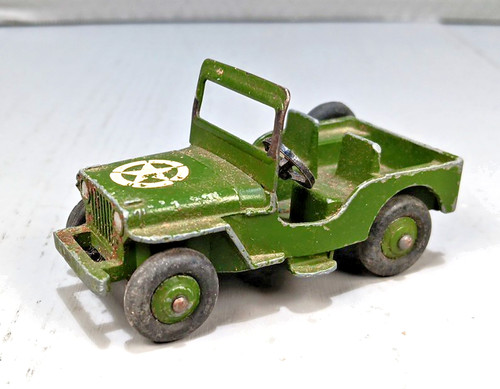 Dinky jeep meccano number - meccano, no