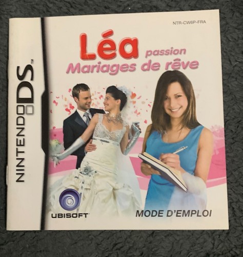 Notice jeu nintendo - jeu, ds
