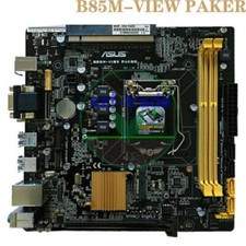 ASUS B85M-VIEW PAKER For LGA1150 Intel 4Th i7/i5/i3 CPU 21*20 B85 Micro-ATX HTPC