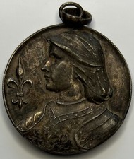 FRANCE - Médaille/Pendentif Jeanne d'Arc - Bronze