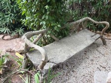 salon de jardin ancien style rocaille