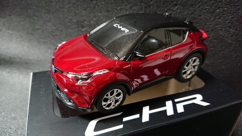 Voiture miniature toyota chr - miniature,