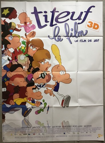 Affiche titeuf film zep - affiche,