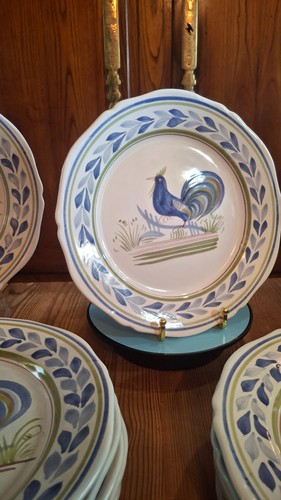 Assiettes ø25 cm - 14, –