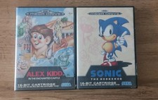 Lot 2 Jeux / Megadrive / Sonic / Alex Kidd