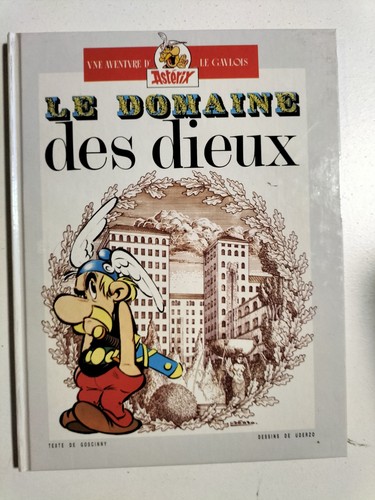 Asterix domaine des - des, dieux/
