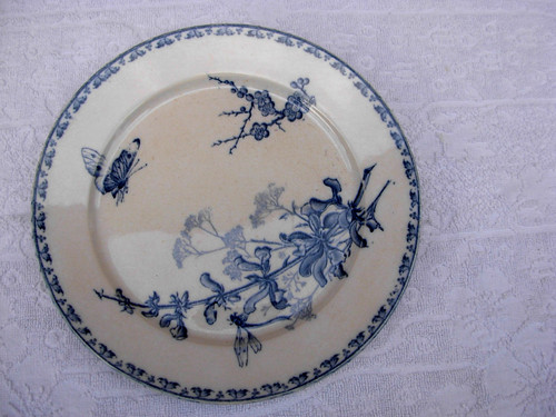 Bel assiette plate bleue - bel,