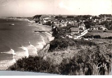 CARTE POSTALE ARROMANCHES - CALVADOS 14 - VUE GENERALE PRISE DE LA FALAISE TRACY