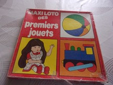 VINTAGE 80'S -- NATHAN -- MAXI LOTO DES PREMIERS JOUETS