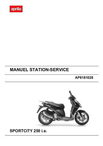 Manuel atelier entretien - manuel,
