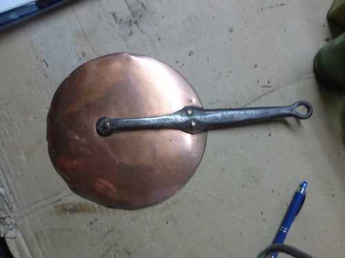 Ancien couvercle casserolle - ancien, de