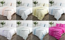 Teinture Housse de Couette King Size Doona Indien Shibori Coton Consolateur Boho