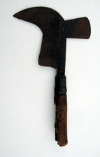 serpe à talon P. DURET (à huppe) ( manche abîmé) ancien outil de vigneron vigne