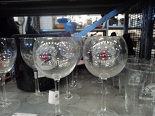 lot de 6 verres martini piscine neuf