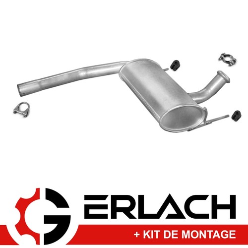 Silencieux intermediaire pour