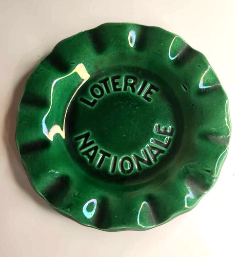 Cendrier publicitaire ancien - cendrier,