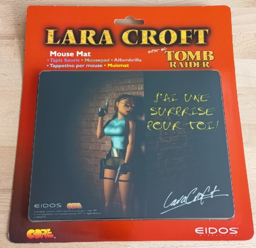 Tapis souris lara croft - tapis,
