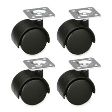 Lot de 4 Roulettes pour