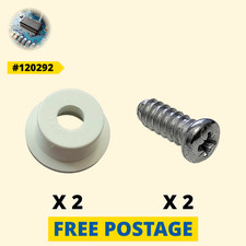 IKEA White Plastic Hinges x 2