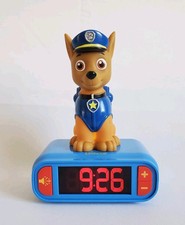 Réveil Veilleuse Pat' Patrouille Chase Lexibook RL800PA – TBE Fonctionne Parfait