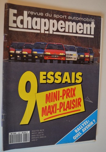 Revue echappement 282 - echappement, n°