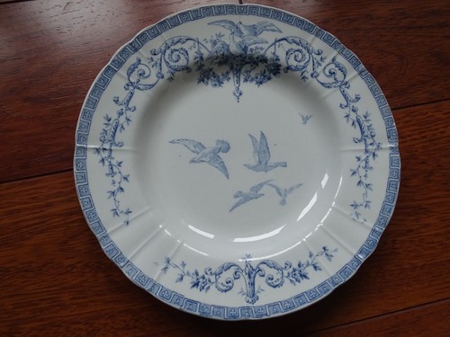 Gien eme assiette faience - 19,