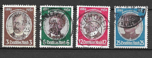 Timbres 1934 allemagne - timbres,