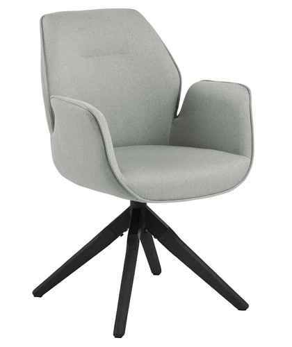 Fauteuil pivotant aura gris - aura,