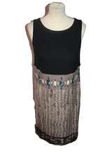 ROBE DROITE FEMME  °°° MALIPARMI °°° TAILLE 38. PARFAIT ÉTAT 