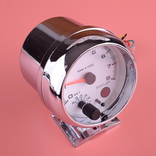 8000rpm car tachometer - 3.75",