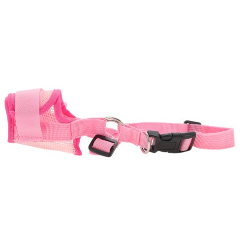 Museau chien réglable rose - réglable, m