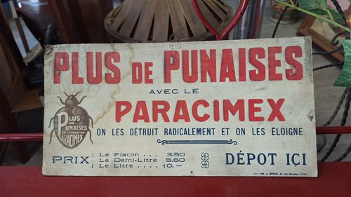 Ancien carton publicitaire - carton,
