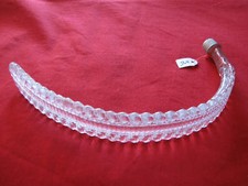 1 FEUILLE ANCIENNE EN VERRE DE