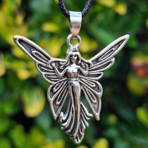 Collier fée celtique papillon - collier,