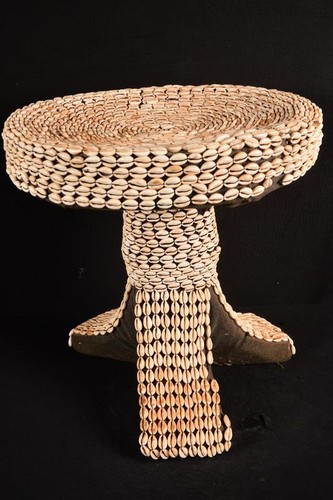 Tabouret bamun ancien africain - tabouret,