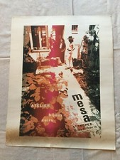 L52-AFFICHE Expo Alain TUGAULT Galerie MESA à Saint Tropez Atelier Bijoux Cuirs