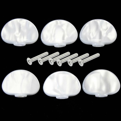 NEW (6) Pearloid Buttons for